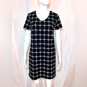 Romeo and Juliet Couture Mini Dress Black White Size Small